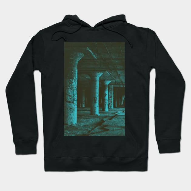 Liminal Space Urban Exploration Hoodie by Digital GraphX